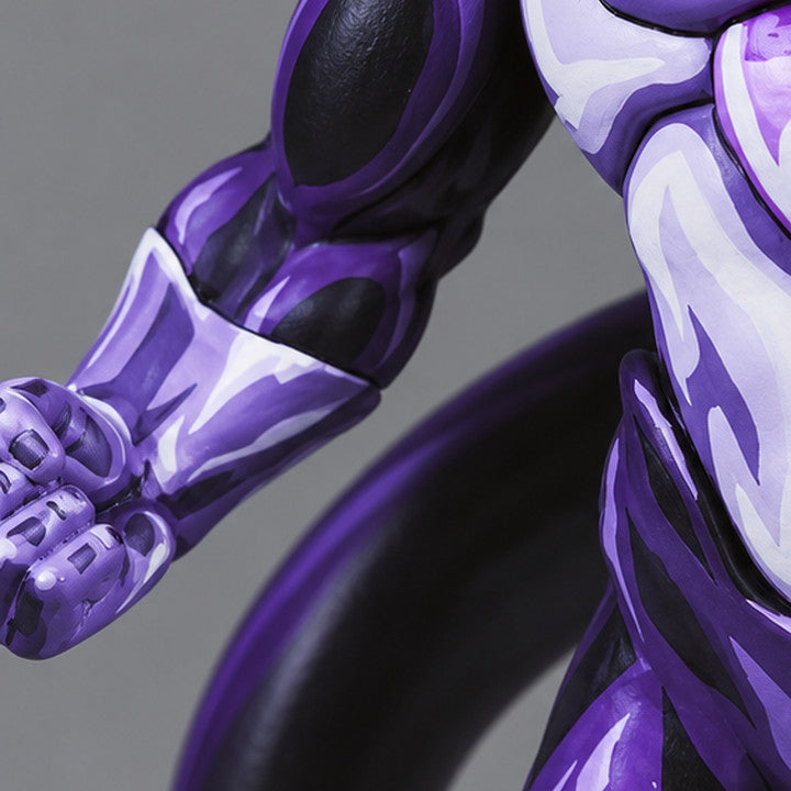 Dragon Ball Super Black Frieza Figure Repaint — close-up of forearm and hand sculpt