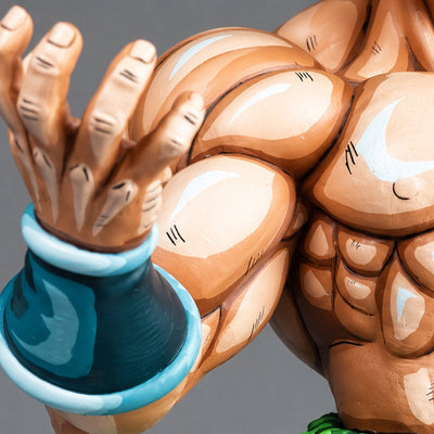Dragon Ball Super Broly Full Power Figure Repaint — close-up of raised hand and wristband