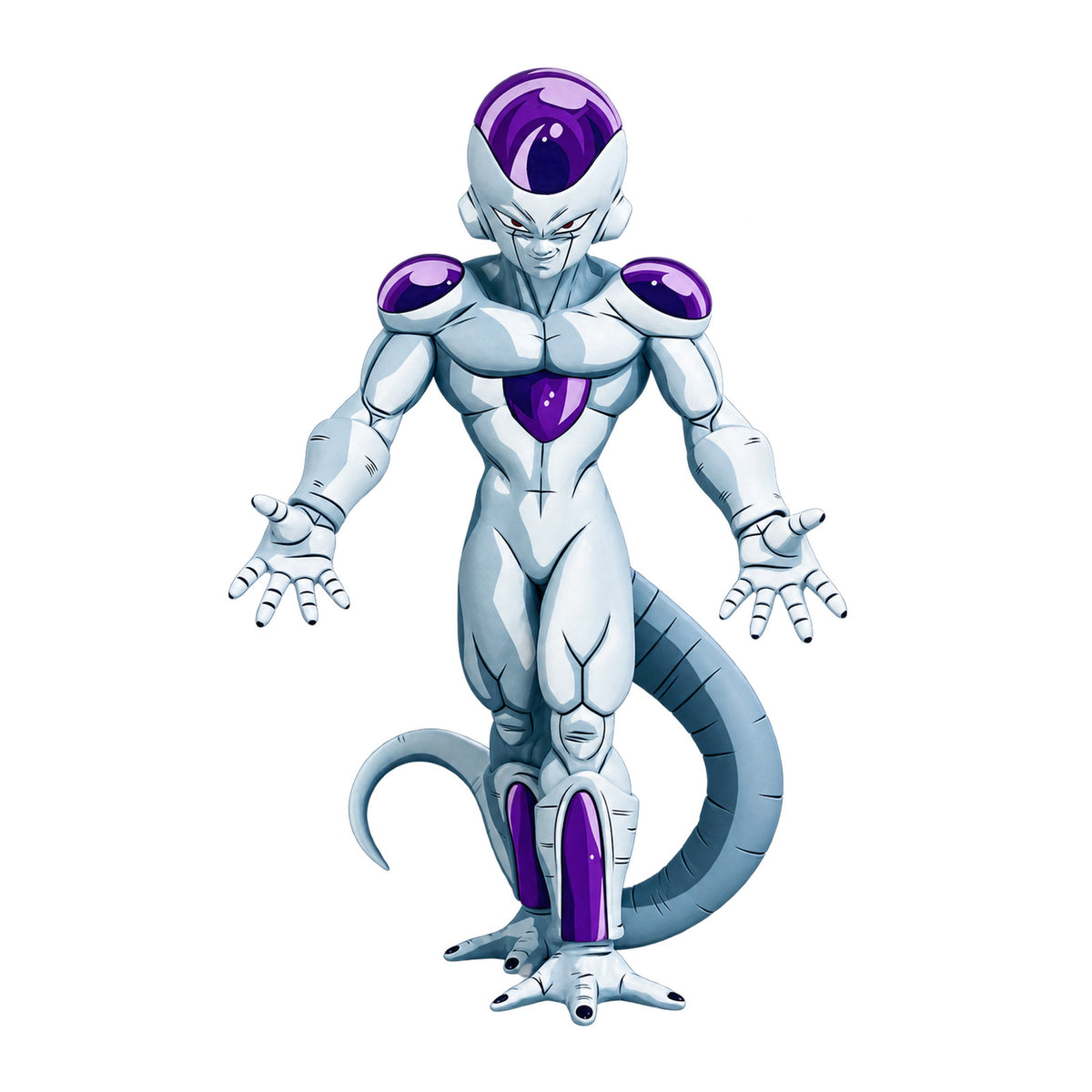 Dragon Ball Z Frieza Final Form 2D Figure Repaint — full figure