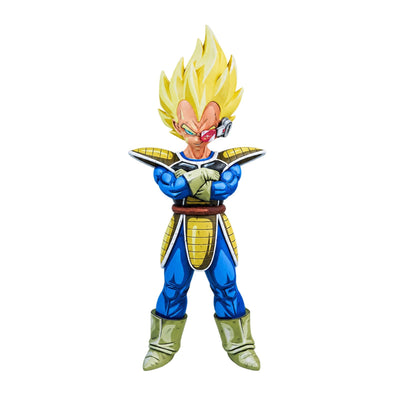 Vegeta Super Saiyan 2D Painted Figure – Arms Crossed — full figure