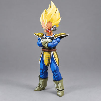 Vegeta Super Saiyan 2D Painted Figure – Arms Crossed — side view