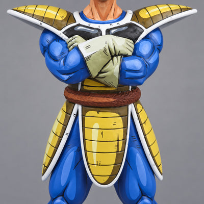 Vegeta Super Saiyan 2D Painted Figure – Arms Crossed — body detail