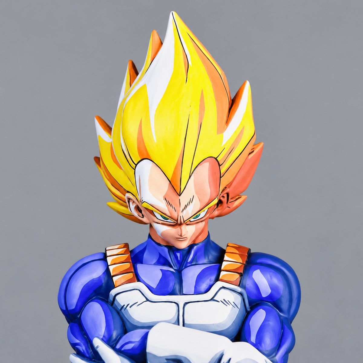 Dragon Ball Vegeta Figure Repaint — head detail