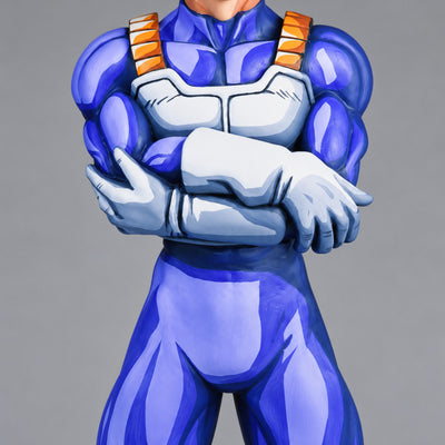 Dragon Ball Vegeta Figure Repaint — body detail