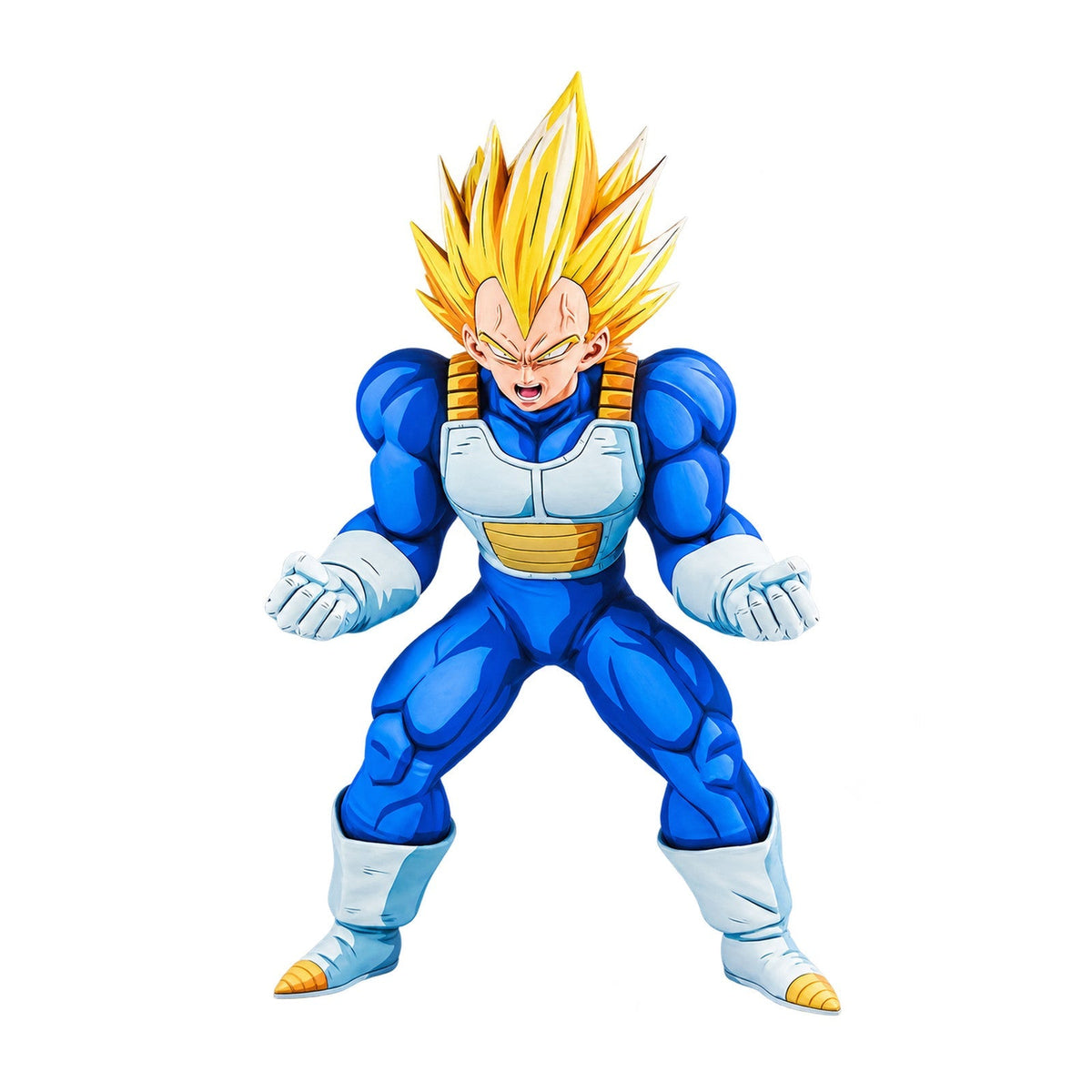 Dragon Ball Z Vegeta SSJ Figure Repaint — full figure