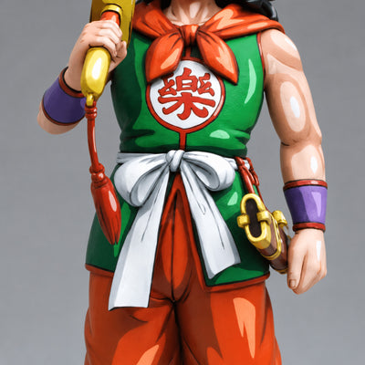 Dragon Ball Yamcha Figure Repaint — body detail
