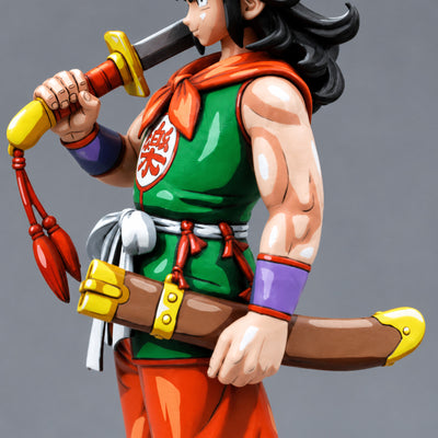 Dragon Ball Yamcha Figure Repaint — alternate detail