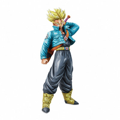 Hand Painted Dragon Ball Future Trunks 2D Comic-Style Repaint — full figure