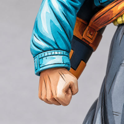 Hand Painted Dragon Ball Future Trunks 2D Comic-Style Repaint — side or detail view