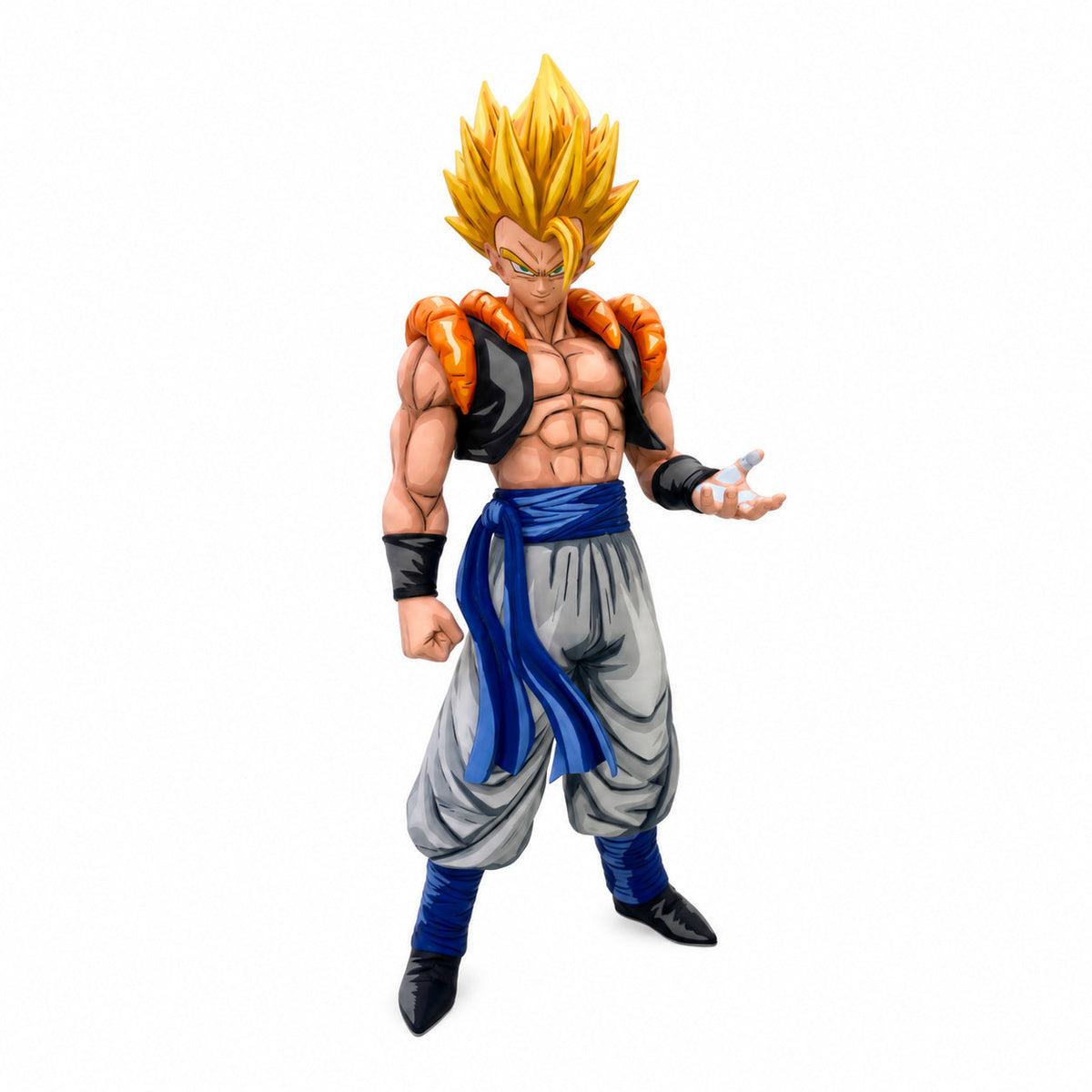 Dragon Ball Super Nero Gogeta 2D Anime-Style Figure Repaint — full figure