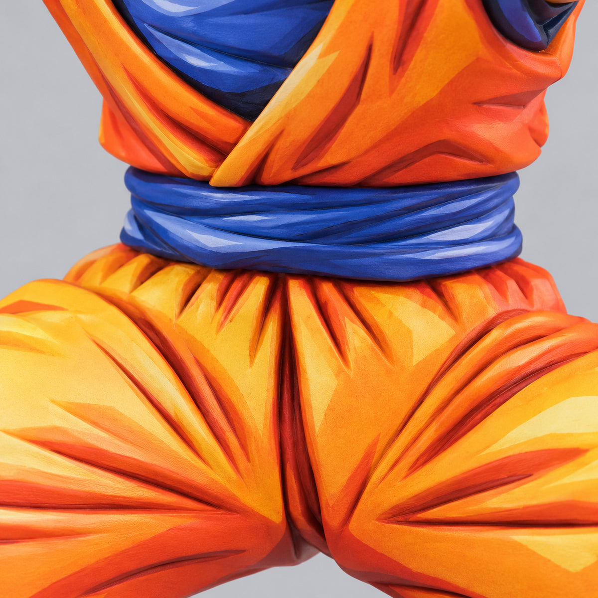 2D Manga Colour Son Goku SSJ3 Kamehameha Figure Repaint — paintwork detail