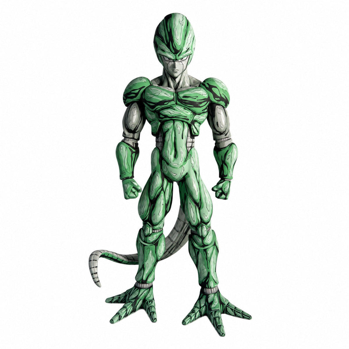 2D Anime Colour Dragon Ball Metal Cooler Figure Repaint — full figure