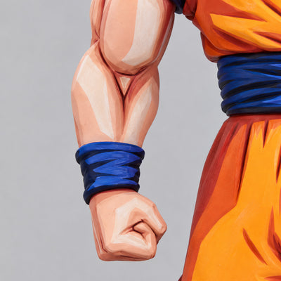 2D Anime Dragon Ball Super Saiyan Son Goku Figure Repaint — side or detail view