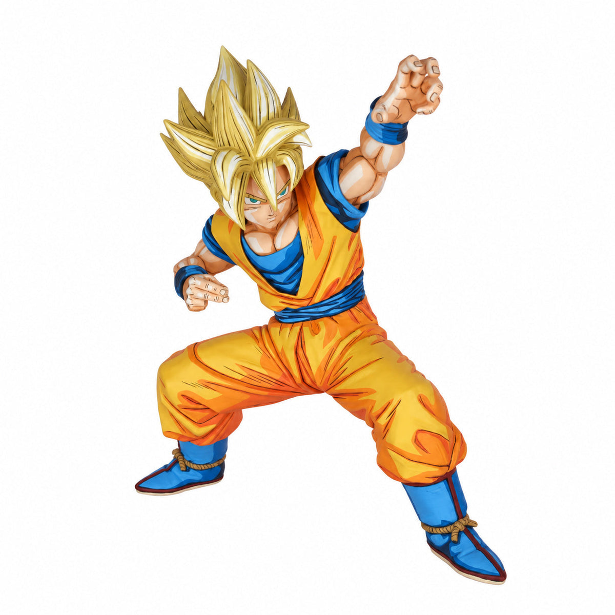 Dragon Ball History Of Son Goku Super Saiyan Figure Repaint — full figure