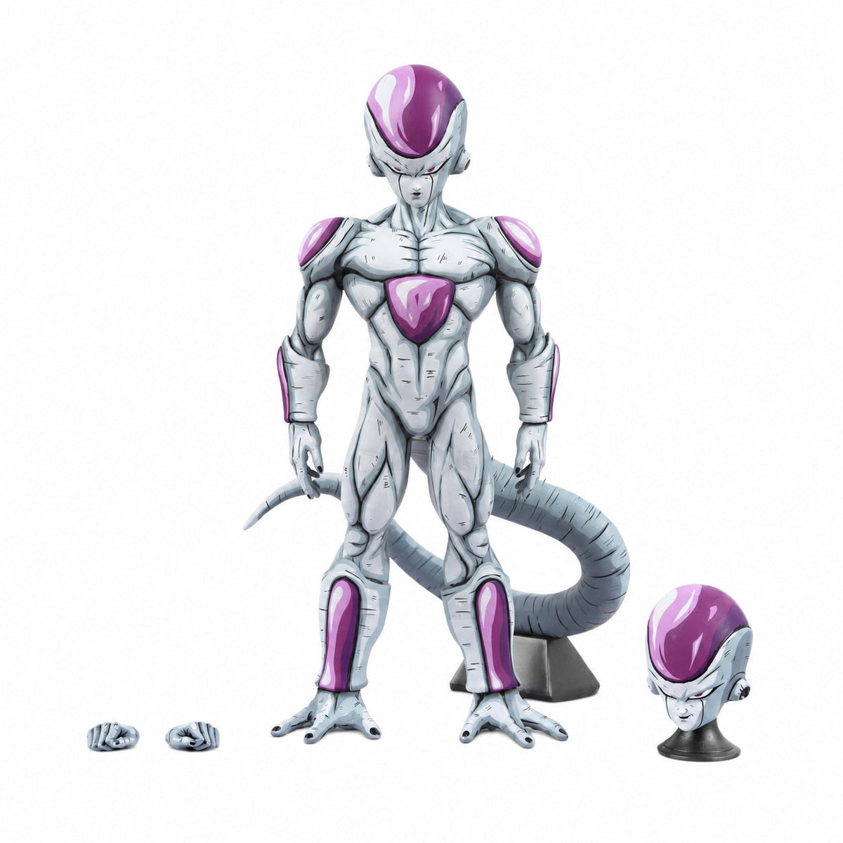 2D Colour Dragon Ball Final Form Frieza Figure Repaint — full figure