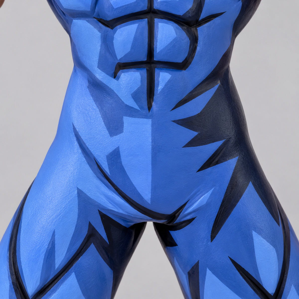 Dragon Ball Majin Vegeta SSJ2 Golden Hair Figure Repaint — paintwork detail