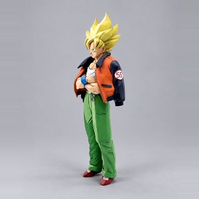 2D Anime Colour Dragon Ball Casual Son Goku Figure Repaint — side or detail view
