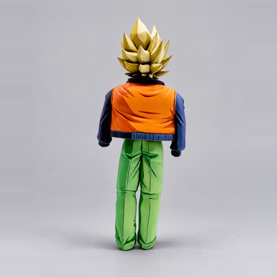 2D Anime Colour Dragon Ball Casual Son Goku Figure Repaint — rear or alternate view