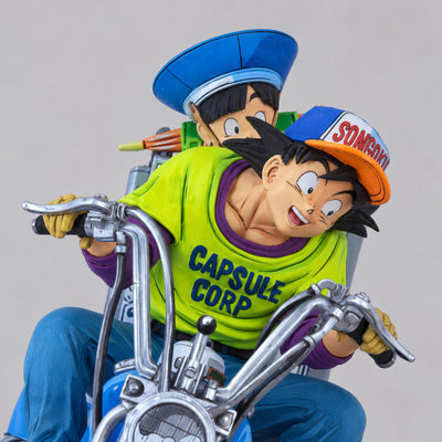 Dragon Ball Son Goku, Son Gohan Robot Figure Repaint — head detail