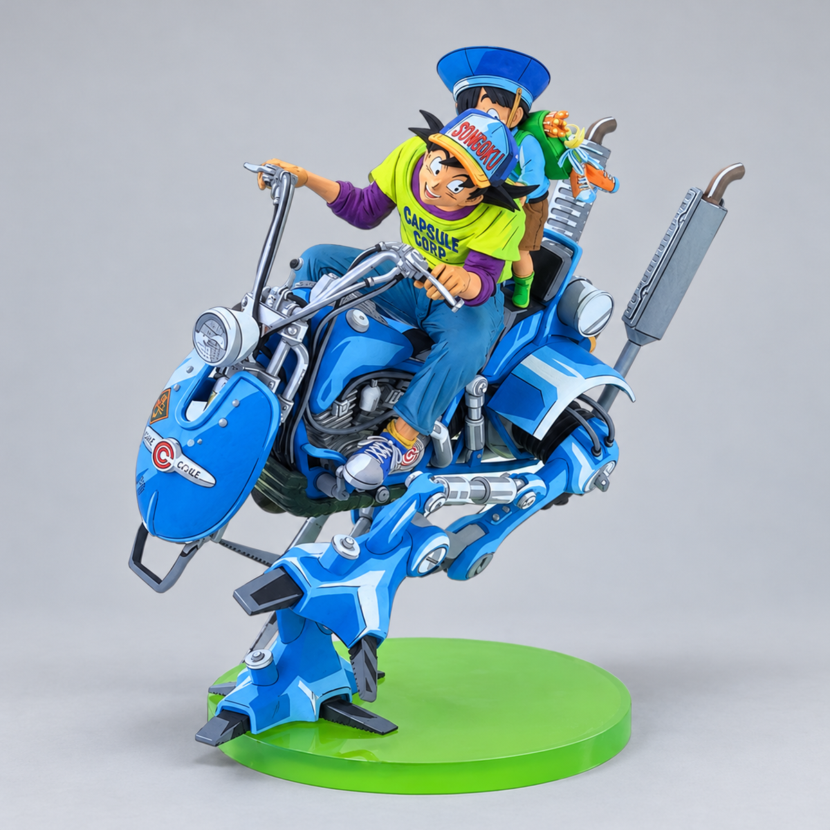 Dragon Ball Son Goku, Son Gohan Robot Figure Repaint — side or detail view