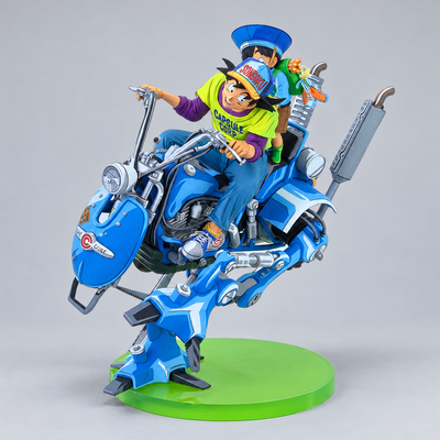 Dragon Ball Son Goku, Son Gohan Robot Figure Repaint — side or detail view