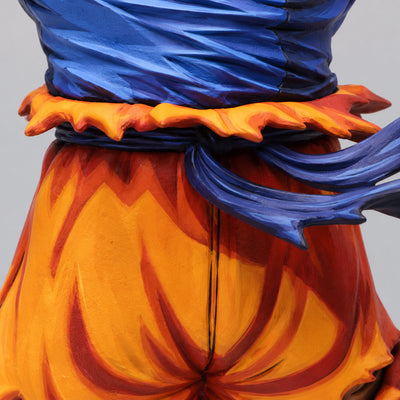 Super Saiyan Son Goku Repaint 2D Comic Colour Figure — paintwork detail