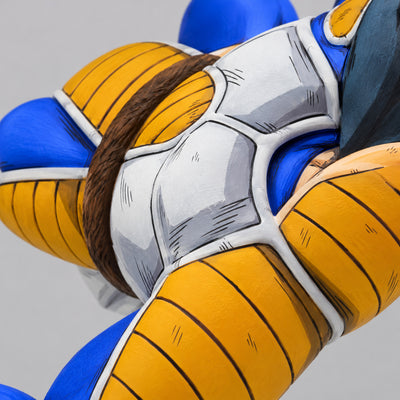 Comic Colour Dragon Ball 2D Figure Goku vs Vegeta Repaint — paintwork detail