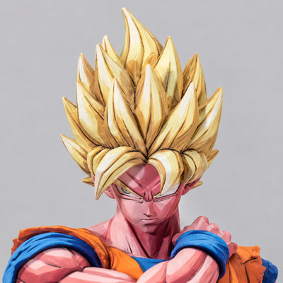 Dragon Ball 2D Manga Colour Son Goku Repaint — head detail