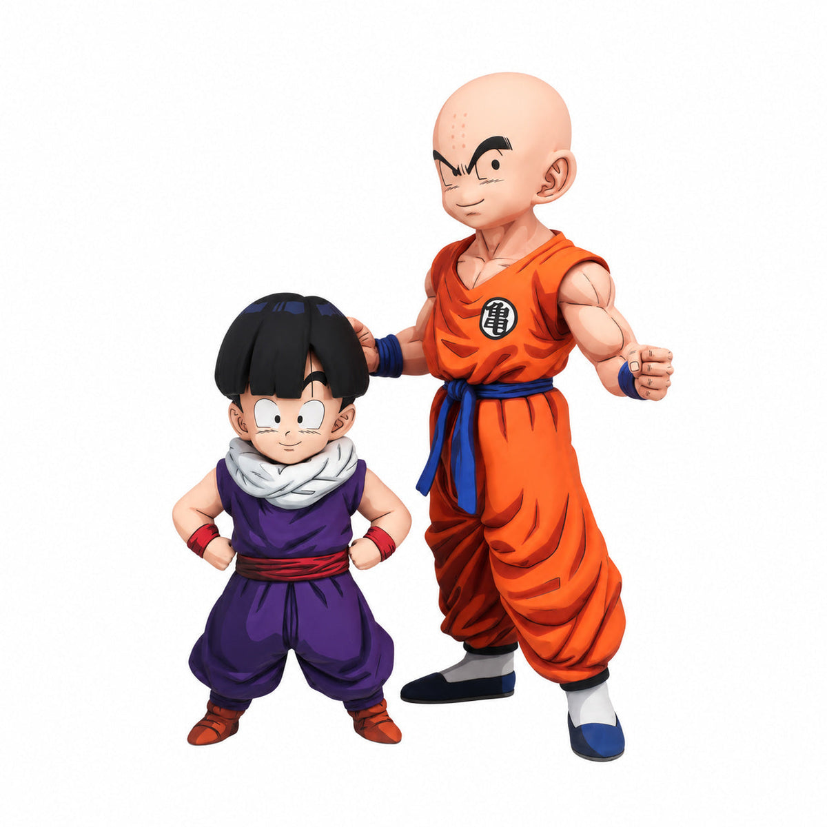 Dragon Ball Masterlise Krillin & Gohan 2D Color Repaint — full figure