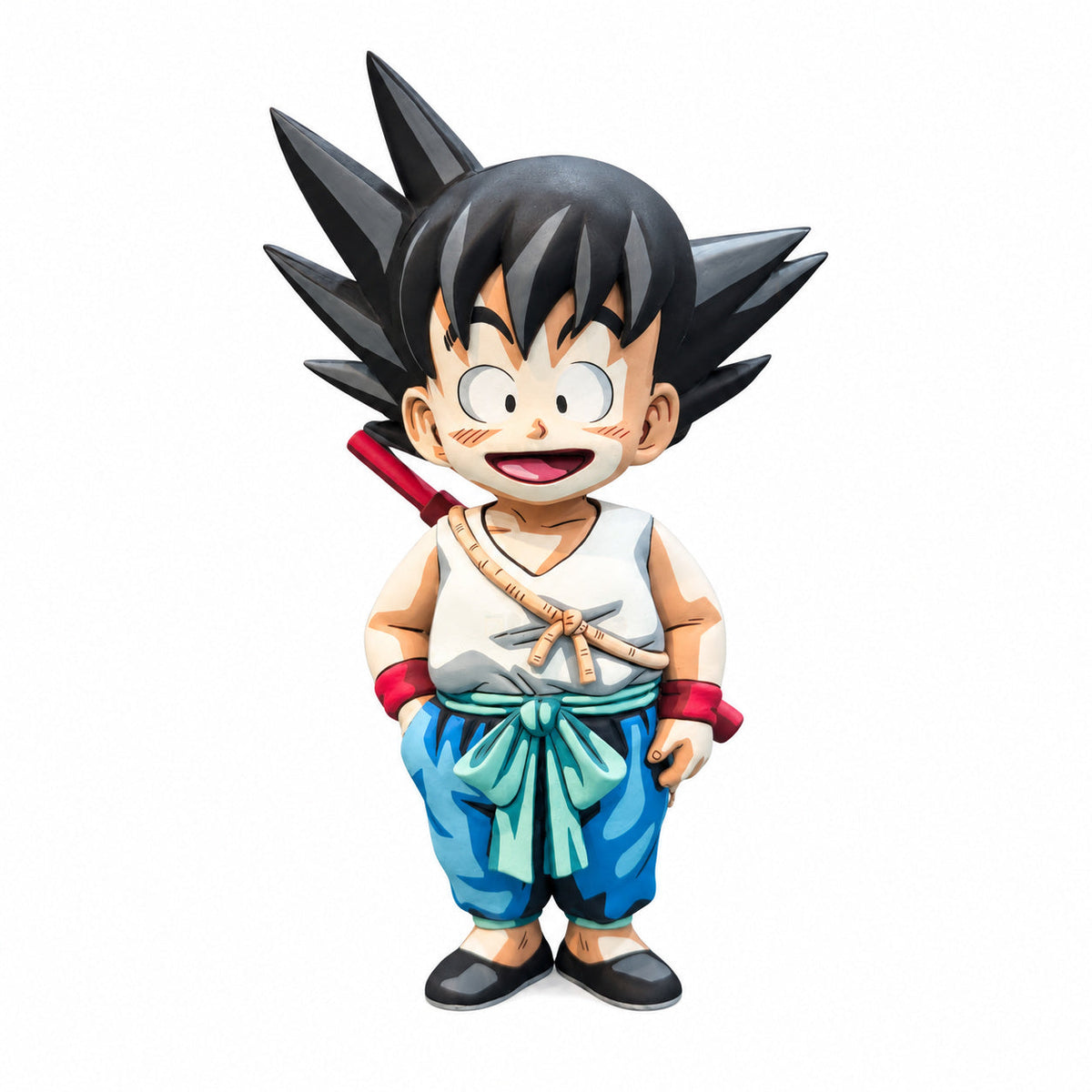 Anime Figure Dragon Ball Z Kid Son Goku Repaint — full figure