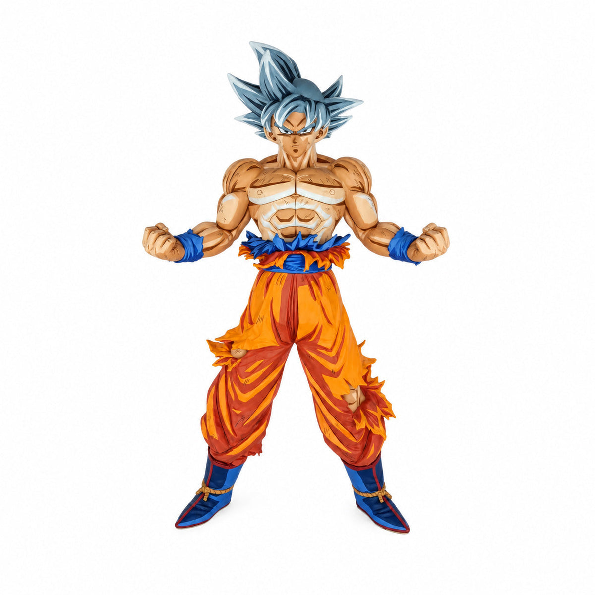 Anime Style 2D Figure Paint Son Goku Ultra Instinct — full figure
