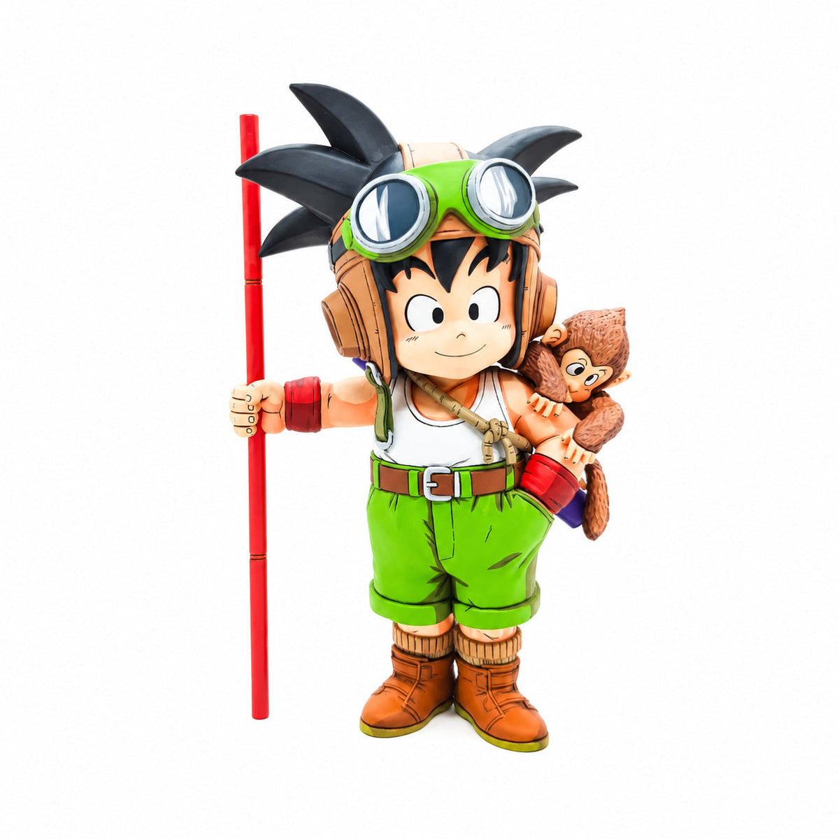 Dragon Ball Boyhood Goku 2D Comic Colour Figure — full figure
