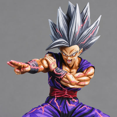 Dragon Ball Son Gohan Beast 2D Manga Colour Repaint — body detail