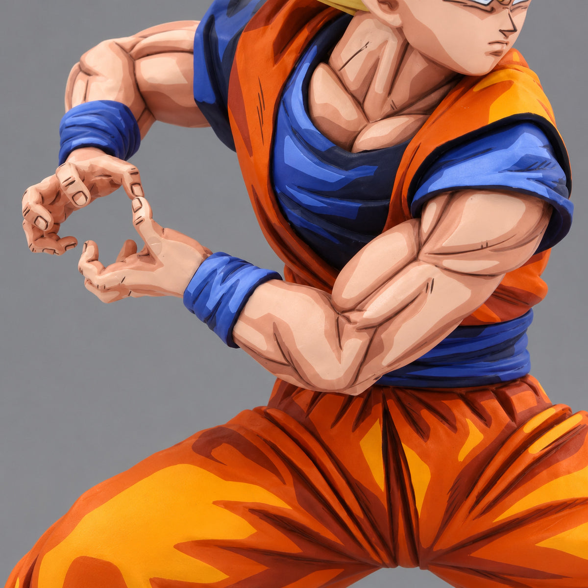 Dragon Ball Z Grandista Son Goku Figure Repaint — body detail