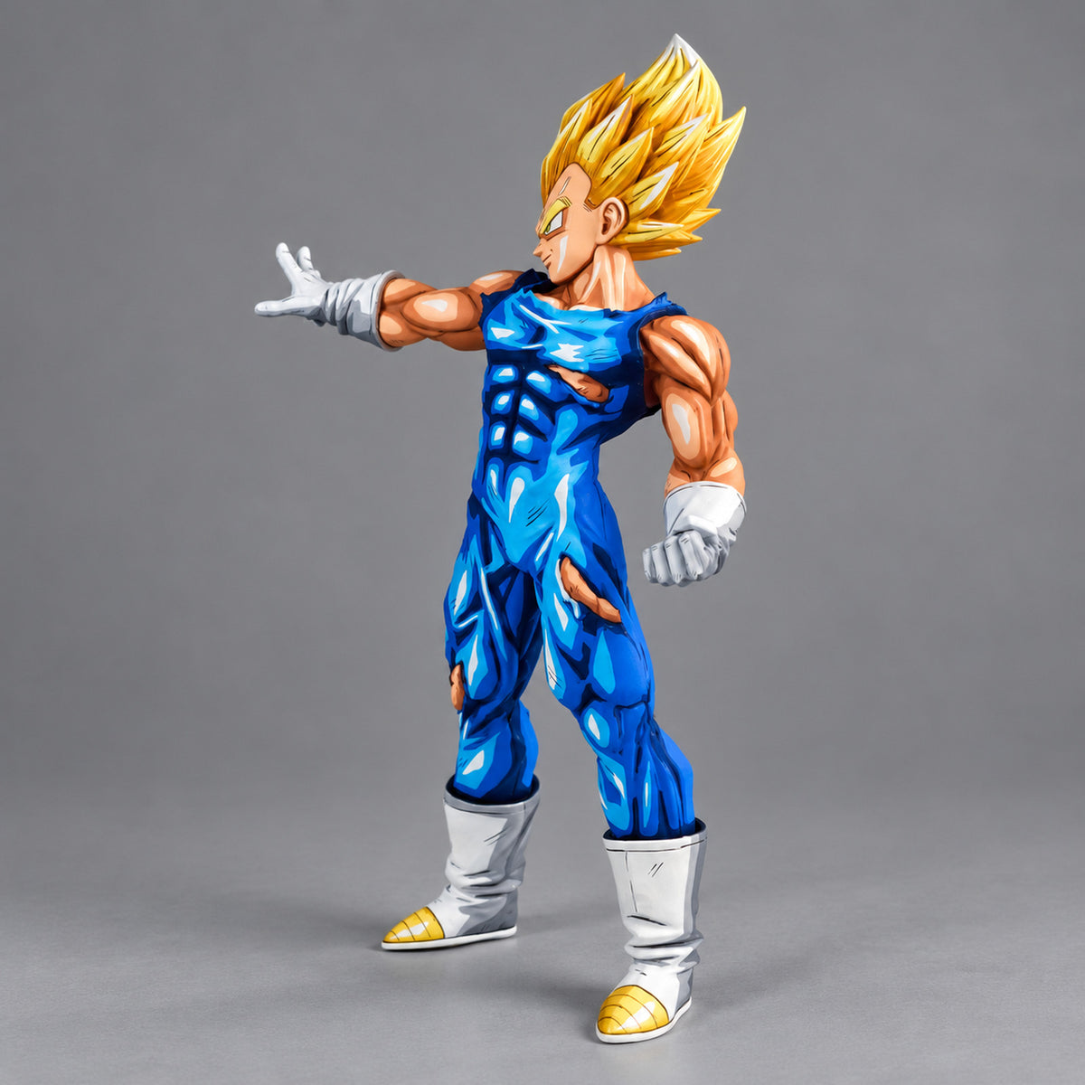 Dragon Ball Z Majin Vegeta Figure Repaint — side view
