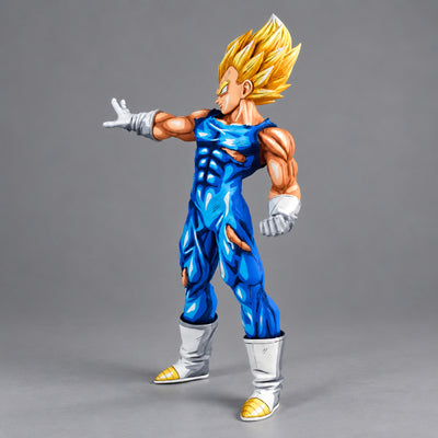 Dragon Ball Z Majin Vegeta Figure Repaint — side view