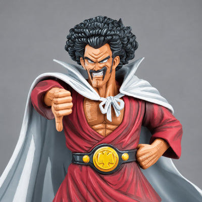 Dragon Ball Z Mr Satan Figure Repaint — head detail