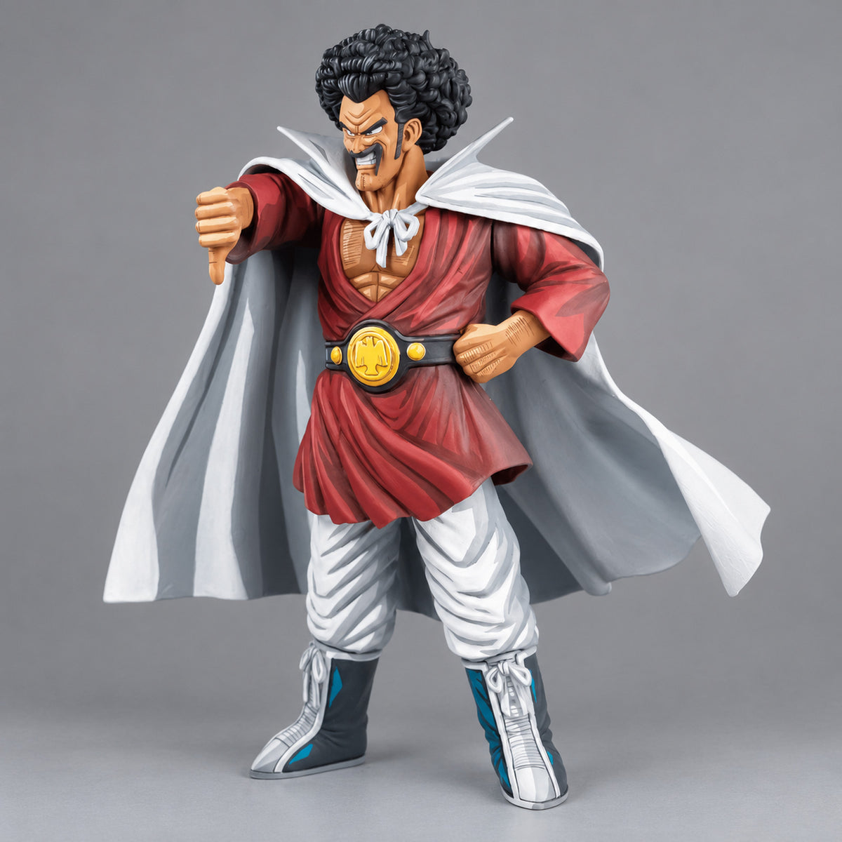 Dragon Ball Z Mr Satan Figure Repaint — side view