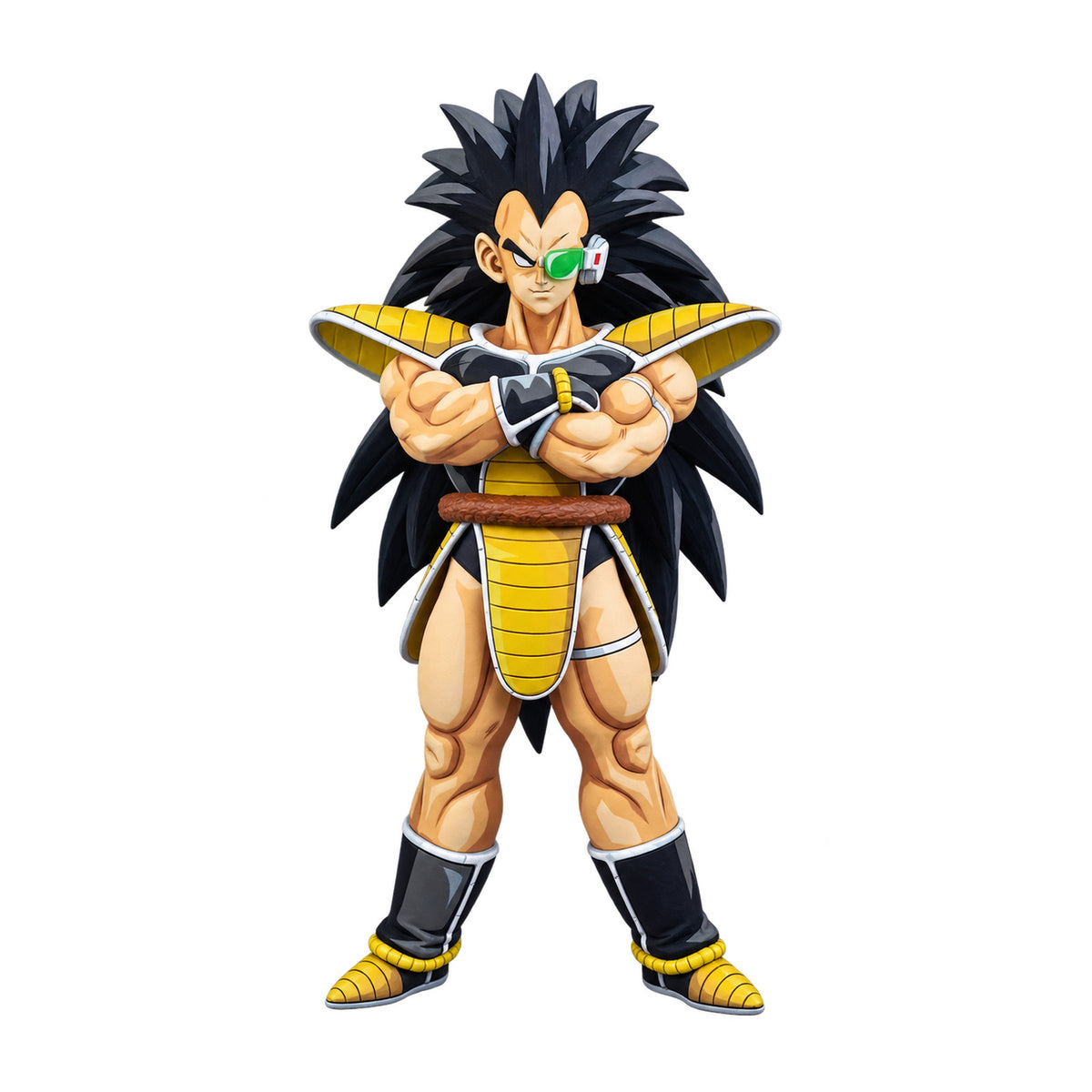 Dragon Ball Z Raditz 2D Comic Colour Figure Repaint — full figure