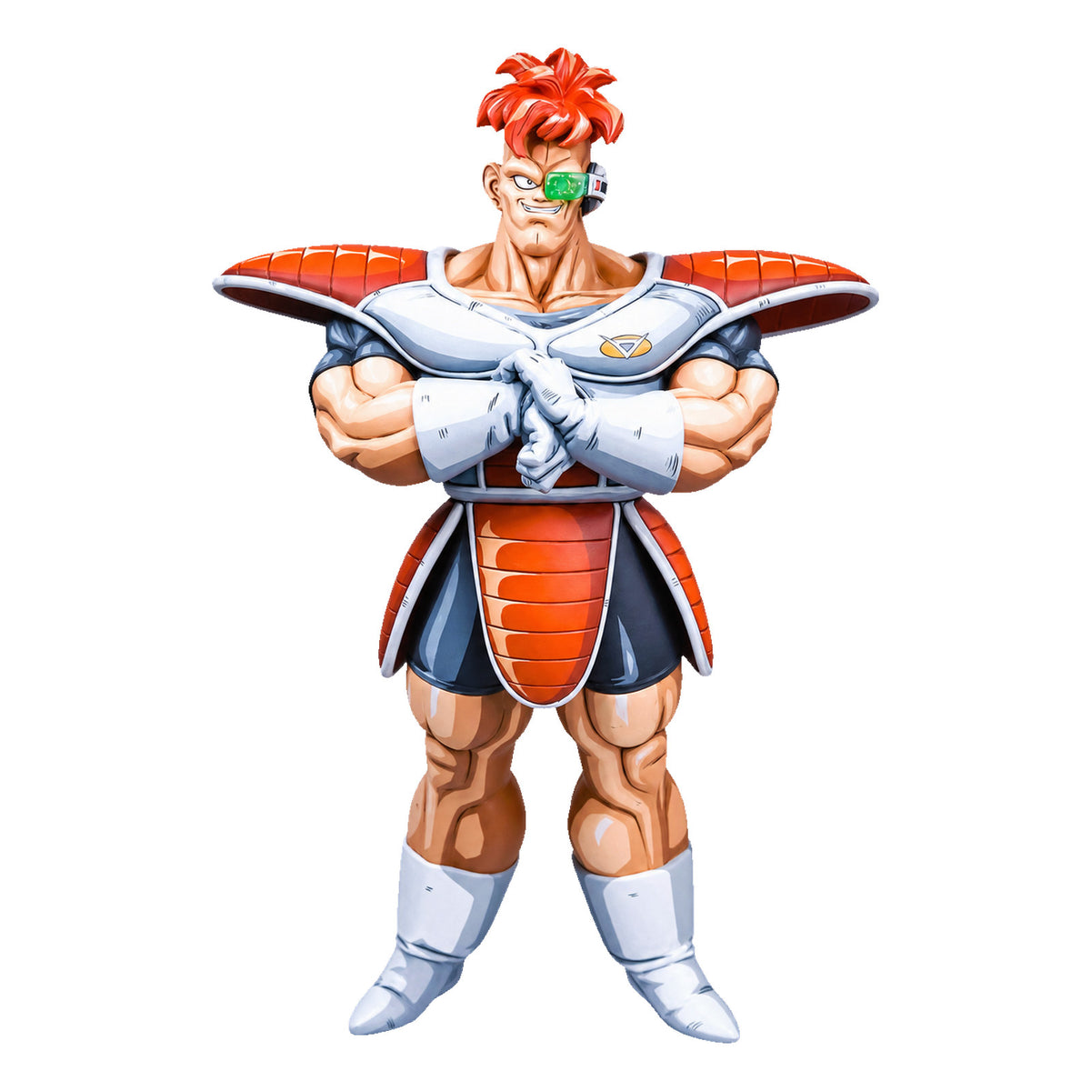 Dragon Ball Z Ginyu Force Recoome Figure Repaint — full figure on white background