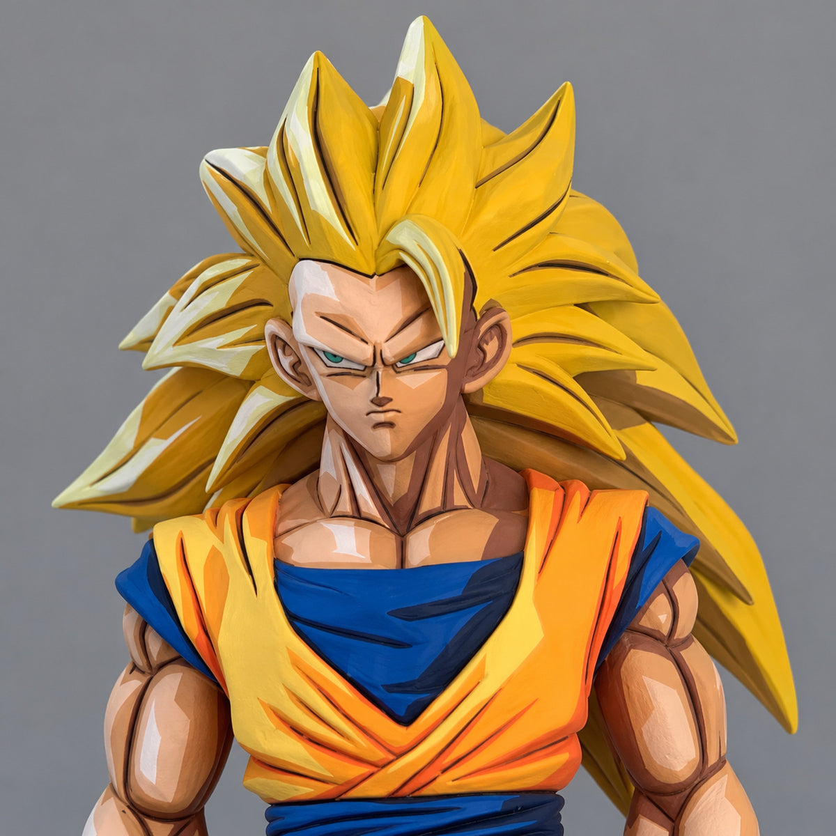 Dragon Ball Son Goku Blood Of Saiyans Figure Repaint — head detail