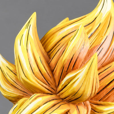 Dragon Ball Z Son Goku Namek Figure Repaint — close-up of hair sculpt and painted highlights