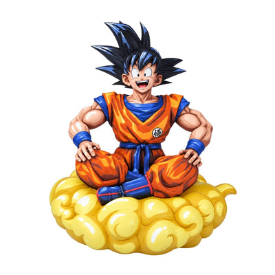 Dragon Ball Son Goku Flying Nimbus Cloud Figure Repaint — full figure