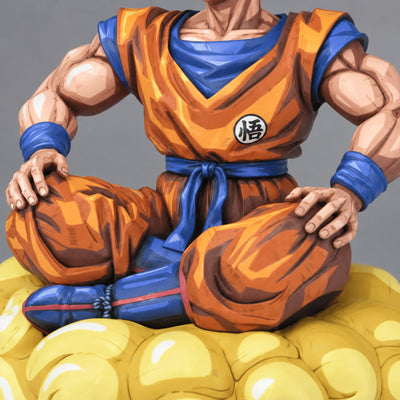 Dragon Ball Son Goku Flying Nimbus Cloud Figure Repaint — body detail