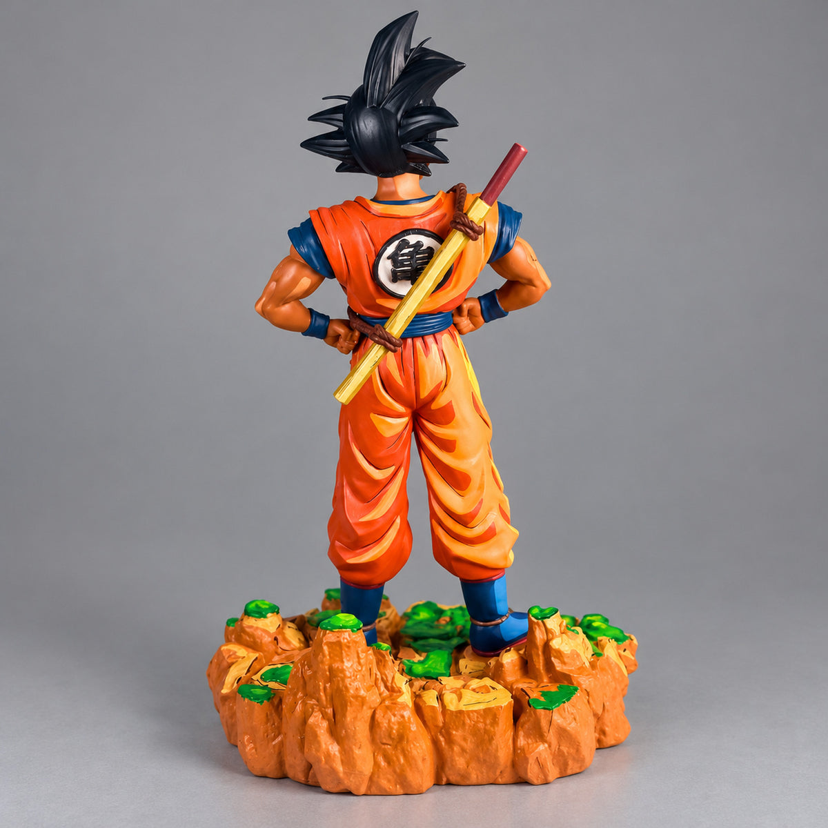 Dragon Ball Z Son Goku Action Figure 2D Repaint — rear or alternate view