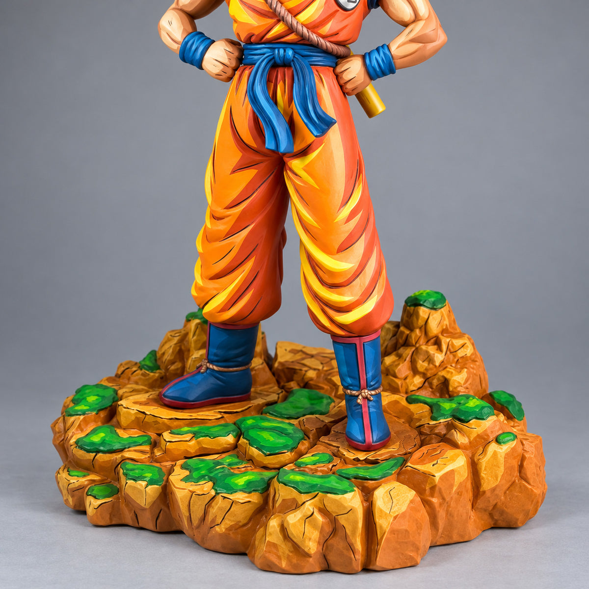 Dragon Ball Z Son Goku Action Figure 2D Repaint — alternate detail