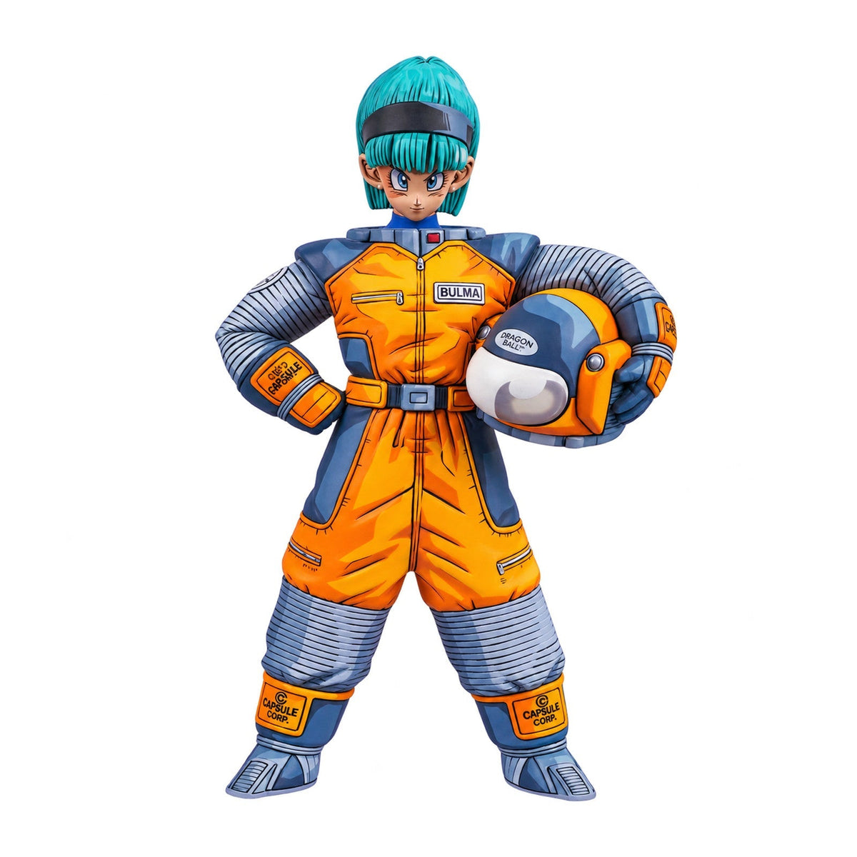 2D Colour Dragon Ball Space Suit Bulma Figure Repaint — full figure