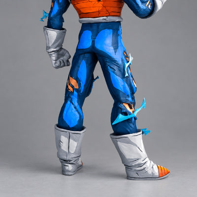 Hand-Painted Dragon Ball Super Saiyan Blue Vegeta Figure Repaint — alternate detail