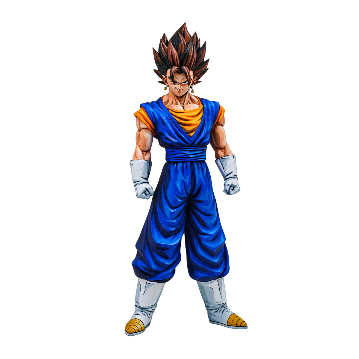 Hand-Painted Dragon Ball Vegito Base Form Figure Repaint — full figure