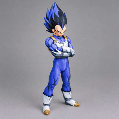 Dragon Ball Z Vegeta Figure Repaint — alternate elevated view